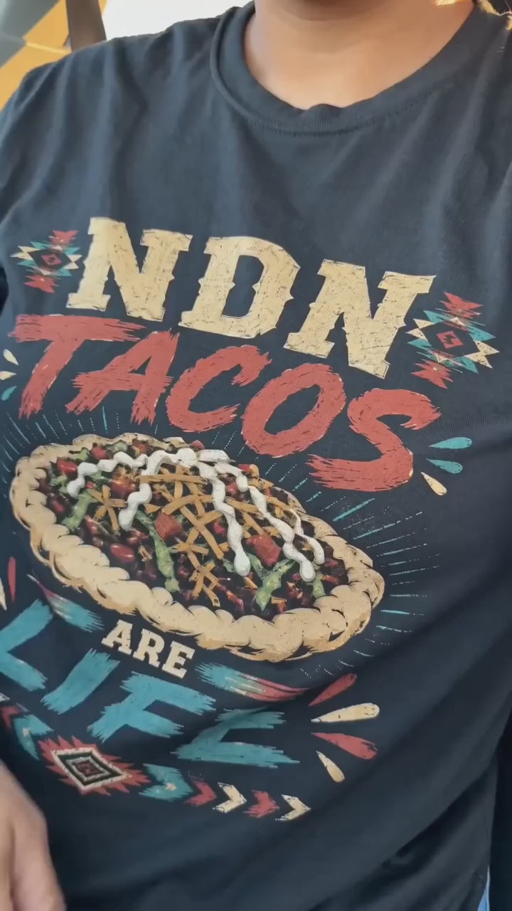 NDN Tacos Graphic Tee | Copper Arrow Trading Co.